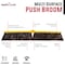 Kleen Handler 24 in Sweep Face Push Broom, Synthetic, Black KHHD-EXHPB-BKY-24-1-OMP - alternate 9